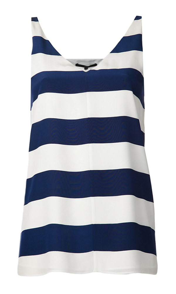Silk Striped tank